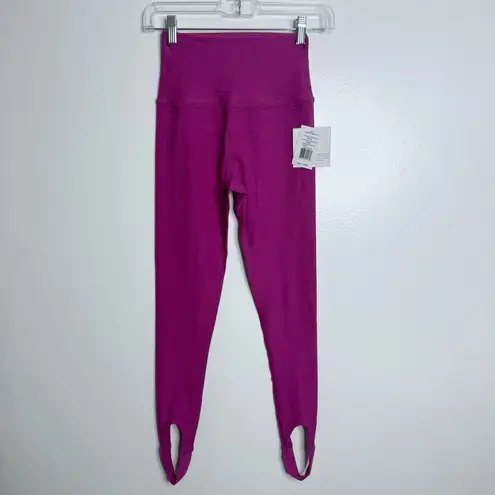 Beyond Yoga NWT Spacedye Well Rounded Stirrup Legging Magenta Heather Size Small