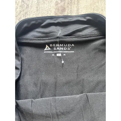 Bermuda Sands, black tennis skirt‎ skort XL lucky lulu