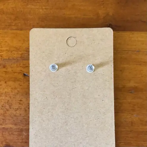 Handmade Red Truck Christmas Tree Stud Earrings - Hand Painted Wood, Hypoallergenic