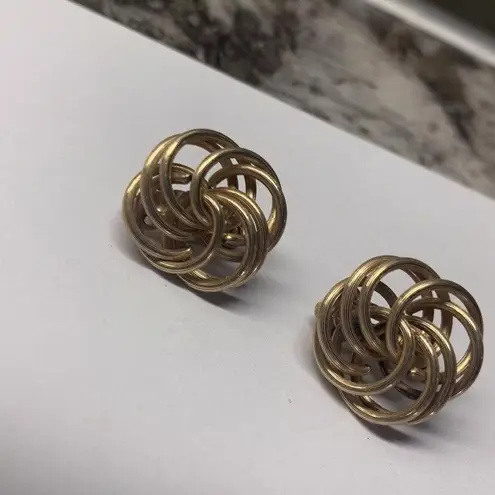 GF Binder Brothers Signed BB Vintage Costume Earrings Clip On 1-20 12K