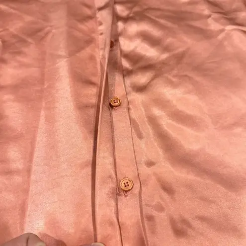 Camila Coelho silky rose top size medium