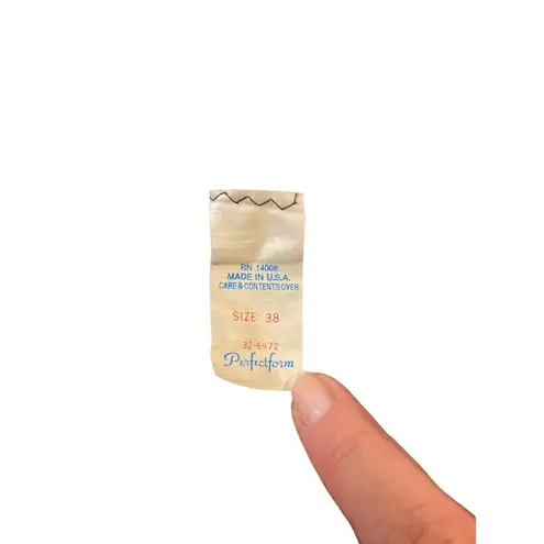 NOT SOLD!!!! Perfectform Vintage Lace Trim camisole Blouse Black Size M Whimsy Size M