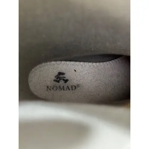 Women's Nomad Leopard Print Cowboy Rain Boots Size 8 White