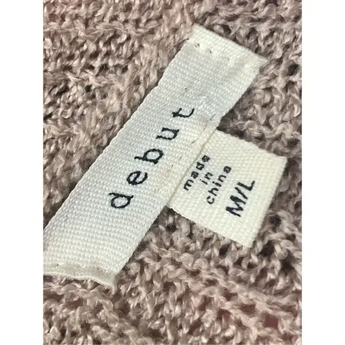 Debut 001 knit sweater size M/L