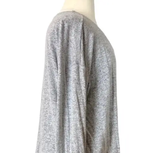 Soma Women’s Lounge Set Brushed Terry Ribbed Wide Leg Pants Gray Size XXL Plus