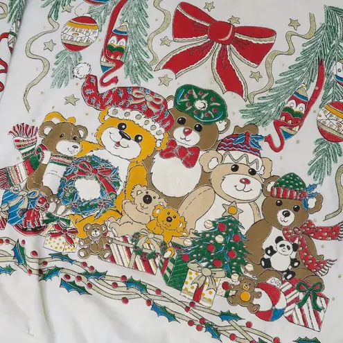 Holiday Time Vintage 80s Christmas Sweatshirt