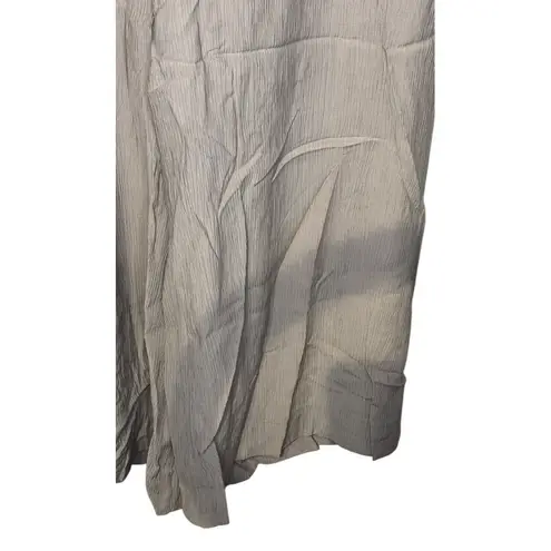 Jason Wu Women's Pants Lined Flare Leg Elastic Waist Flat Front Nude Medium NWOT