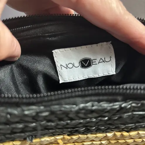 Cross Body Bag Natural Grass Island Woven Beaded Strap Casual Boho