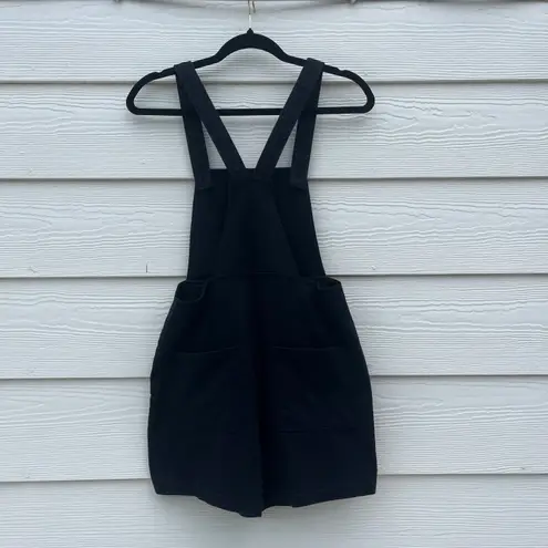 American Apparel Black Overalls