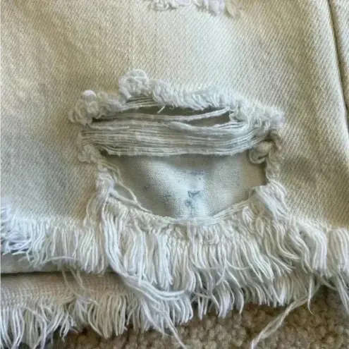 Levi's Vintage  505 high rise Two-Tone Reworked Cut Off
Denim Shorts