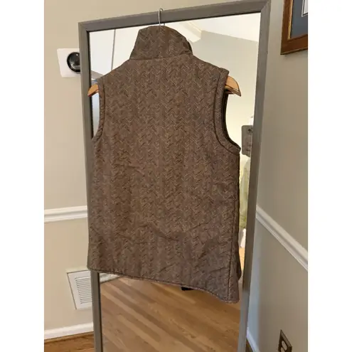 Saint Hugh Shooter’s Vest Marsh Series Brown Quilted Outdoor Hunting Vest Sz