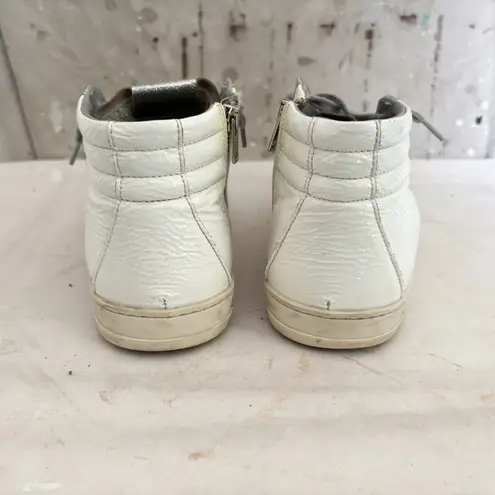 P448 Skate Sneakers in Patent Leather / Metallic