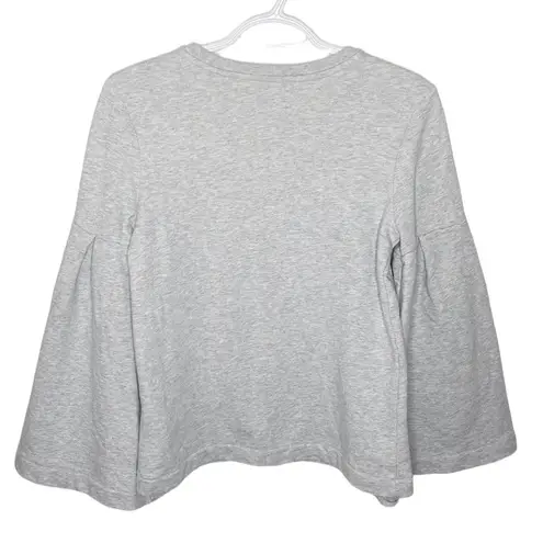 Banana Republic  Grey Bell-Sleeve Couture Sweatshirt size XS