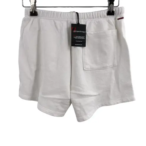 n:philanthropy White Drawstring Waist Shorts XS New