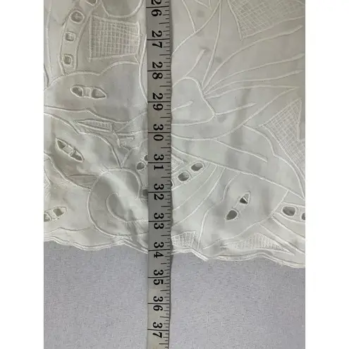 Delin Collection Women's All White Top & Skirt Set Size 2X