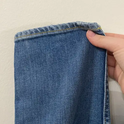 GRLFRND Naomi High Rise cropped distressed Jeans in I will survive wash size 29