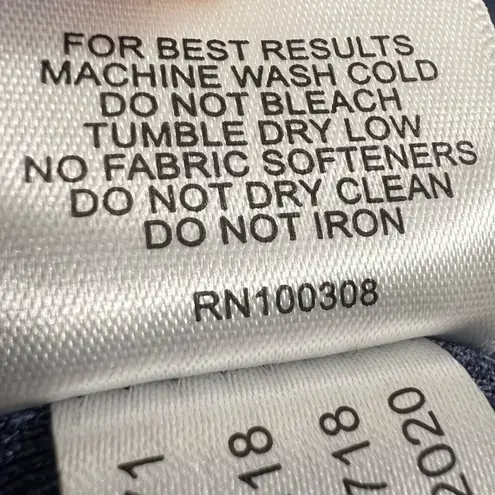 Magnolia Lane Tech Masters Golf 1/4 Zip Pullover Heathered Blue Size L