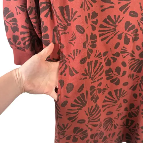 Pact Sweatshirt Dress Organic Cotton Pockets Oversized Long Sleeve Womens Small