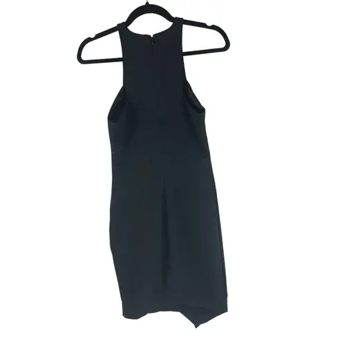 Elizabeth and James Sheath Dress Asymmetric Sleeveless Black 4