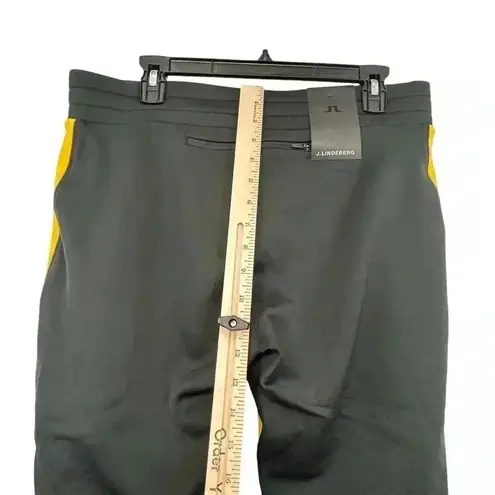 J.LINDEBERG ODYSSEY TIGHTS WOMENS XL GOLF LEGGINGS DRAWSTRING ATHLETIC NWT Yellow