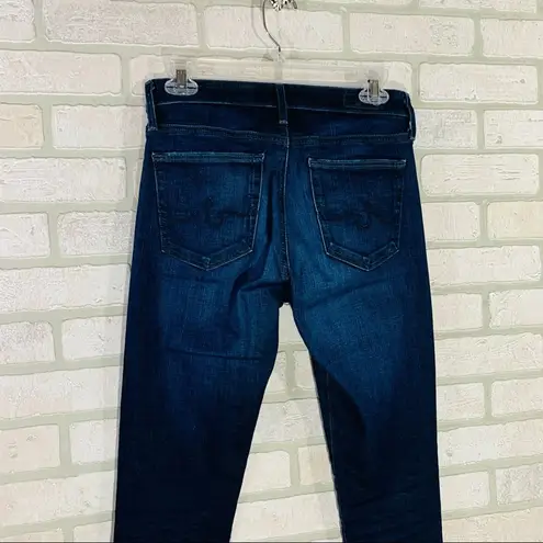 AG Adriano Goldschmied  The Farrah High Rise Skinny Jeans in Paradox Wash Size 28