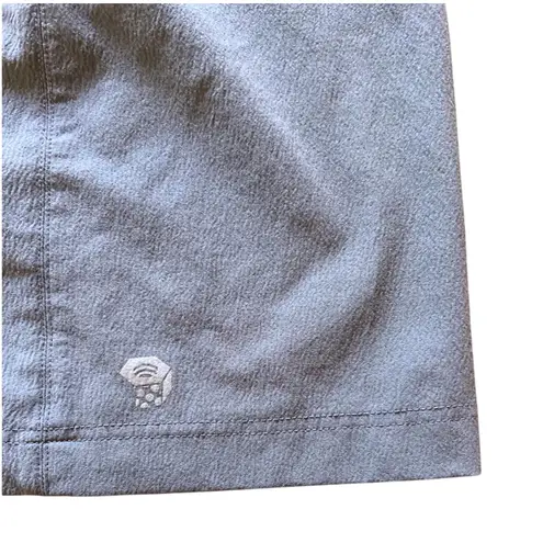 Mountain Hardwear Trekkin Skirt Yuma Blue Size 6 Hiking Outdoor Stretch GUC