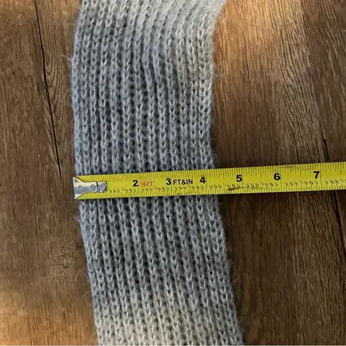 San Diego Hat Co Unisex Keyhole Scarf Knitting Pattern Gray