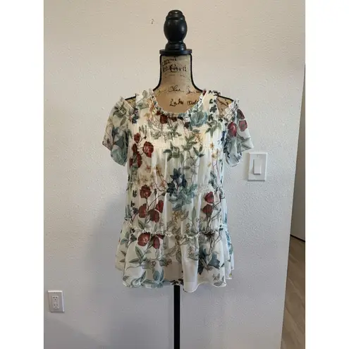 Willow & Clay (G-209) willow clay womens tank top floral size S