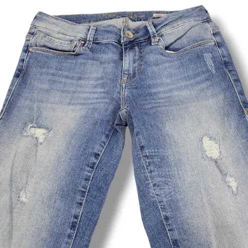 Mavi Jeans Size 28 X 32 Women's Mavi Emma Slim Boyfriend Jeans Distressed Ripped
