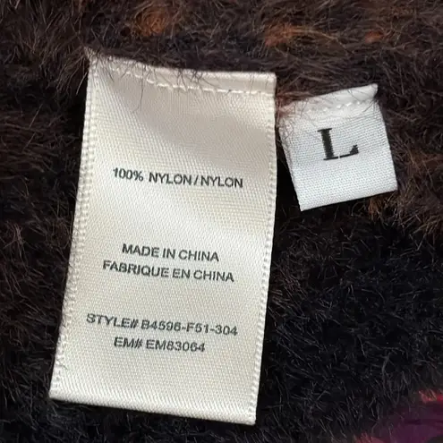 Bella Dahl Chocolate Ombré Slouchy Pullover Long Sleeve Sweater