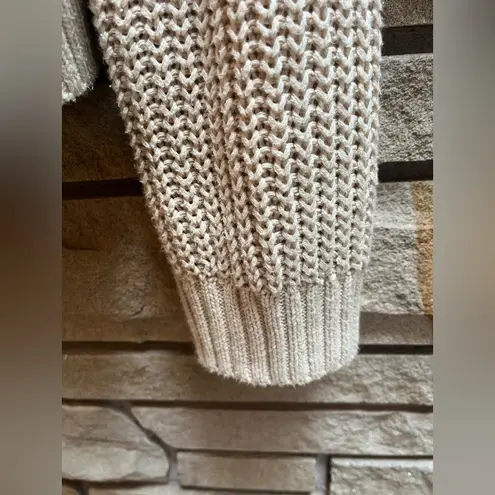 Pact 100% Organic Cotton Cardigan Sweater Oat Cream M L