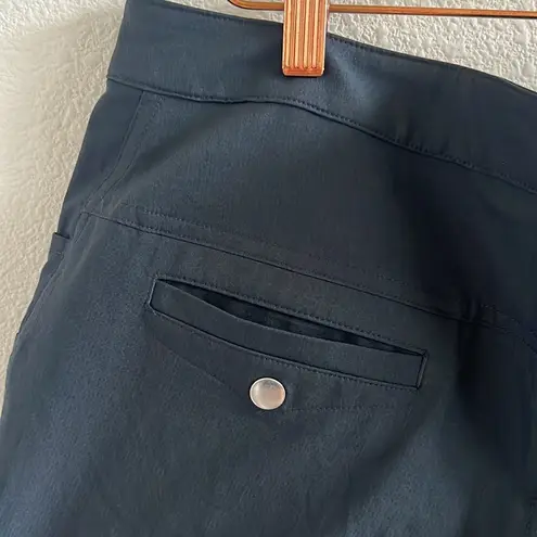 Zyia NWT Active Black Not Just a Trail Short Neutral Athletic Zip + Button XXXL