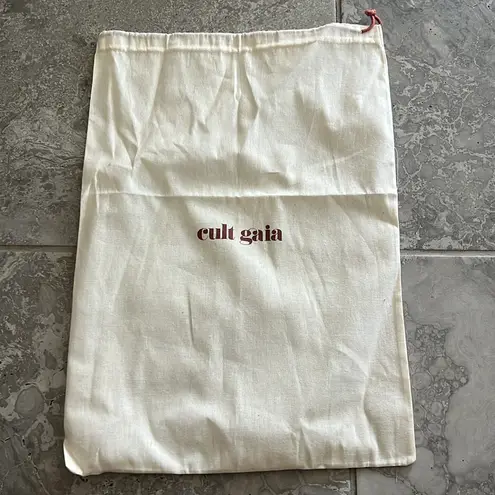 Cult Gaia Nadia Platform Sandals in Shiny Silver, NWT, Size EU 37