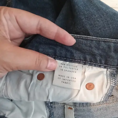 GRLFRND Kendal Distressed n Raw Hem women jeans color fox fire size 32