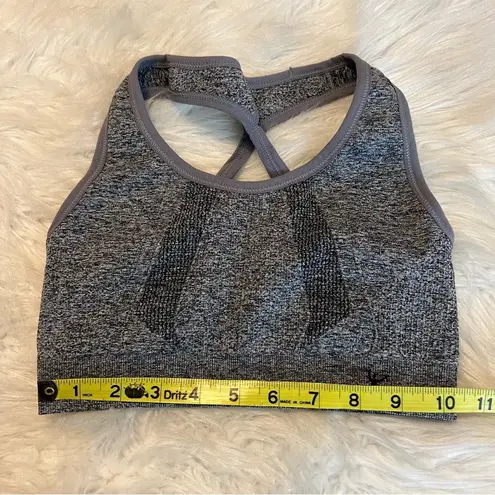 Danskin  Now Sports Bra Workout Size Small Gray