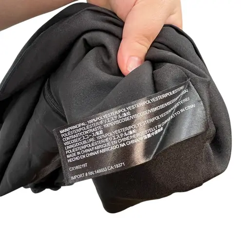 C/MEO COLLECTIVE Counting Stars Top Black Sheer Sleeve Peplum Keyhole Medium - Image 14