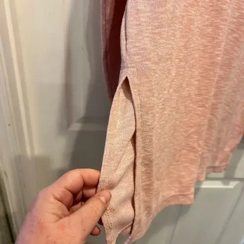 J.Crew  Vintage Fleece Women’s Pink Turtleneck Tunic Sweater Size Medium‎