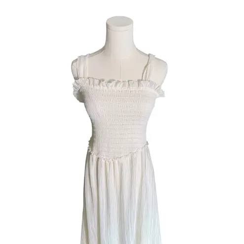 Ramy Brook - NWT Luella Pleated Chiffon Handkerchief Midi Dress Sz M