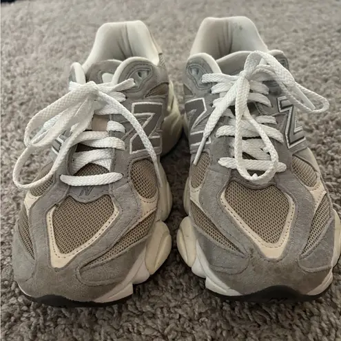 New Balance  Gray and Cream Athletic Shoes