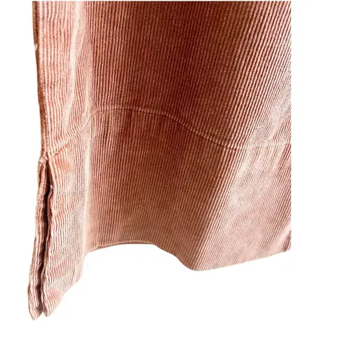 So Me Boutique Mallory Wide Leg Corduroy Pants In Rust Size Large Boho NWT Brown