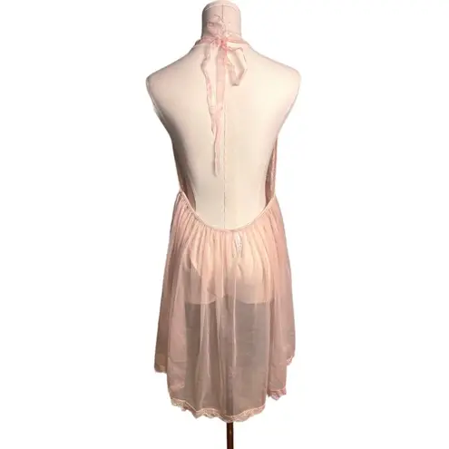 Dreamgirl COPY - Babydoll pink-champagne Lingerie. One size NWOT Fairy