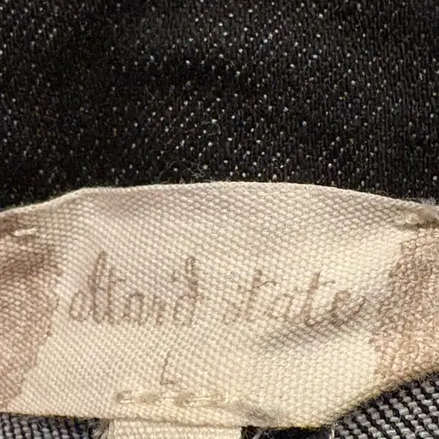 Altar’d State Flare Bell Bottom Raw Hem Jeans