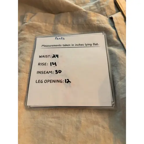 J. Jill Linen Pants Women's Plus 4X 100% Linen Pull On Straight Wide Leg NWT Brown