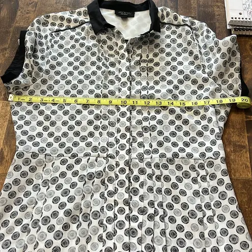 Jason Wu for Target Wheel Print Shirt Retro Midi Dress Size Medium