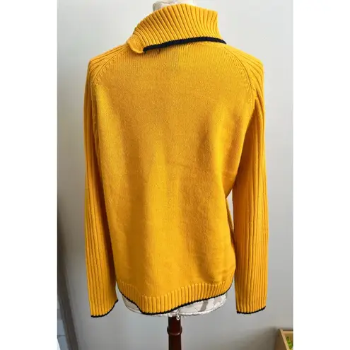 Mountain Lake Turtleneck Ribbed Knit Sweater XL
