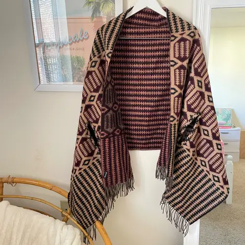 Madewell  Fringe Cape Shawl Scarf