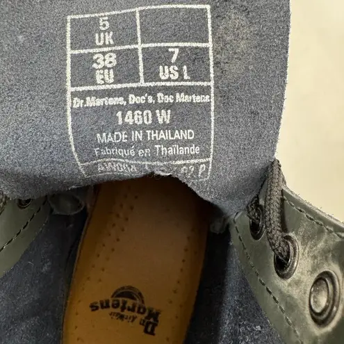 Dr. Martens  Boots 1460 W Patent Lamper Lace Up Boots Chunky Combat Size‎ 7 - Image 10