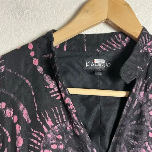 Kahindo Luo Black Pink Tie