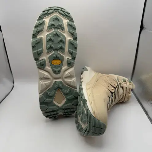 Hoka NWB Kaha 2 GTX GoreTex WATERPROOF Women 11B Oak Alabaster Tan Hiking Boot