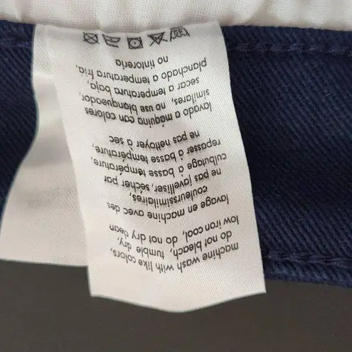 We Wore What Women's Navy and Brown Plaid Jeans Size 27 NWT Icon Jeans Plaid - Image 11